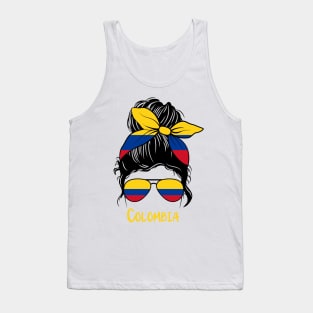Colombian Girl Colombiana Mujer colombiana colombia Tank Top